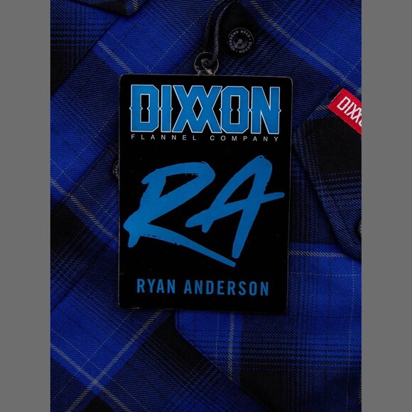 DIXXON FLANNEL x RYAN ANDERSON Flannel Shirt - Men's Large - Collab - Picture 4 of 13